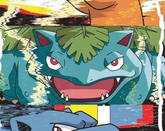 3D Blastoise Jumbo Figure – Fan Art DISASSEMBLED
