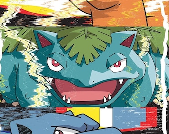 3D Venusaur Jumbo Figure – Fan Art DISASSEMBLED