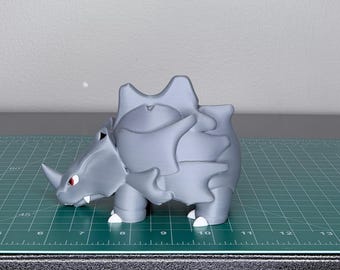 3D Printed Rhyhorn – Fan Art