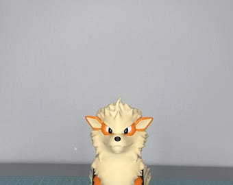 3D Arcanine Figure – Fan Art