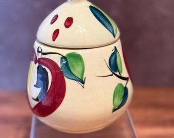 スペイン、プエンテ・デル・アルソビスポ産の手描きの陶器製オリーブ皿