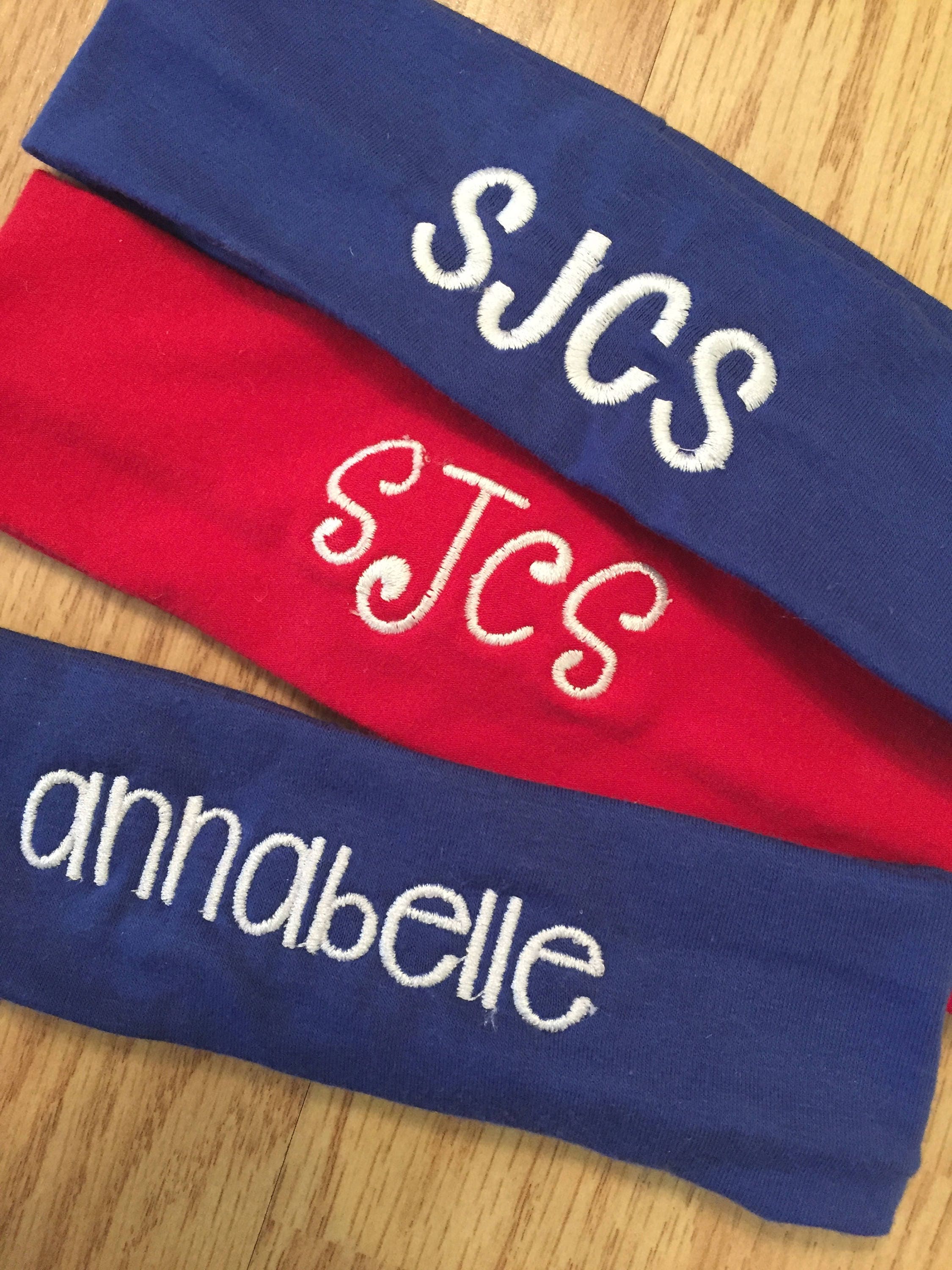 Custom HeadbandMonogrammed HeadbandPersonalized gifts for Etsy
