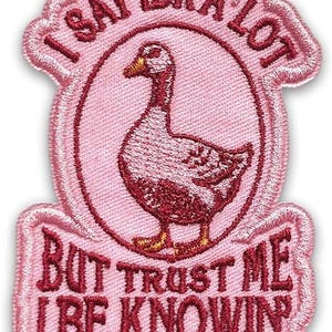 I Say IDK A Lot But Trust Me I Be Knowin Patch