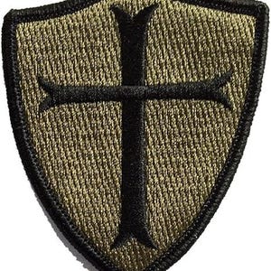 Crusader Shield Shoulder Patch