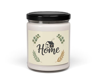 Home with Cottage Icon sojaljus | doftburk på 237 ml