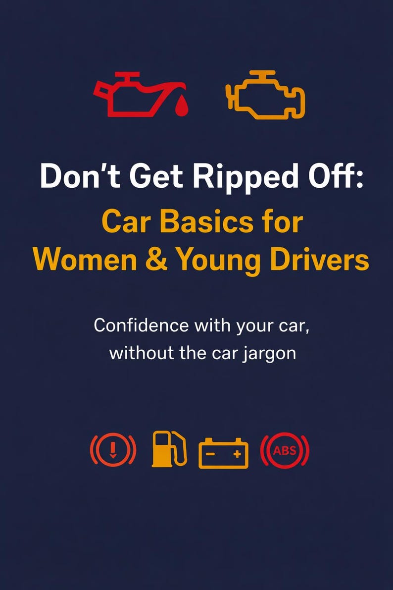 Don’t Get Ripped Off Car Basics for Women & Young Drivers Etsy