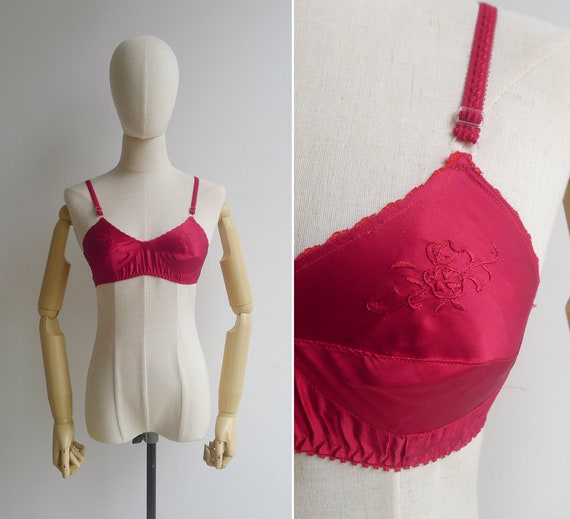 French Style Women Lace Bra, Stretched Mulberry Silk Lingerie Bra