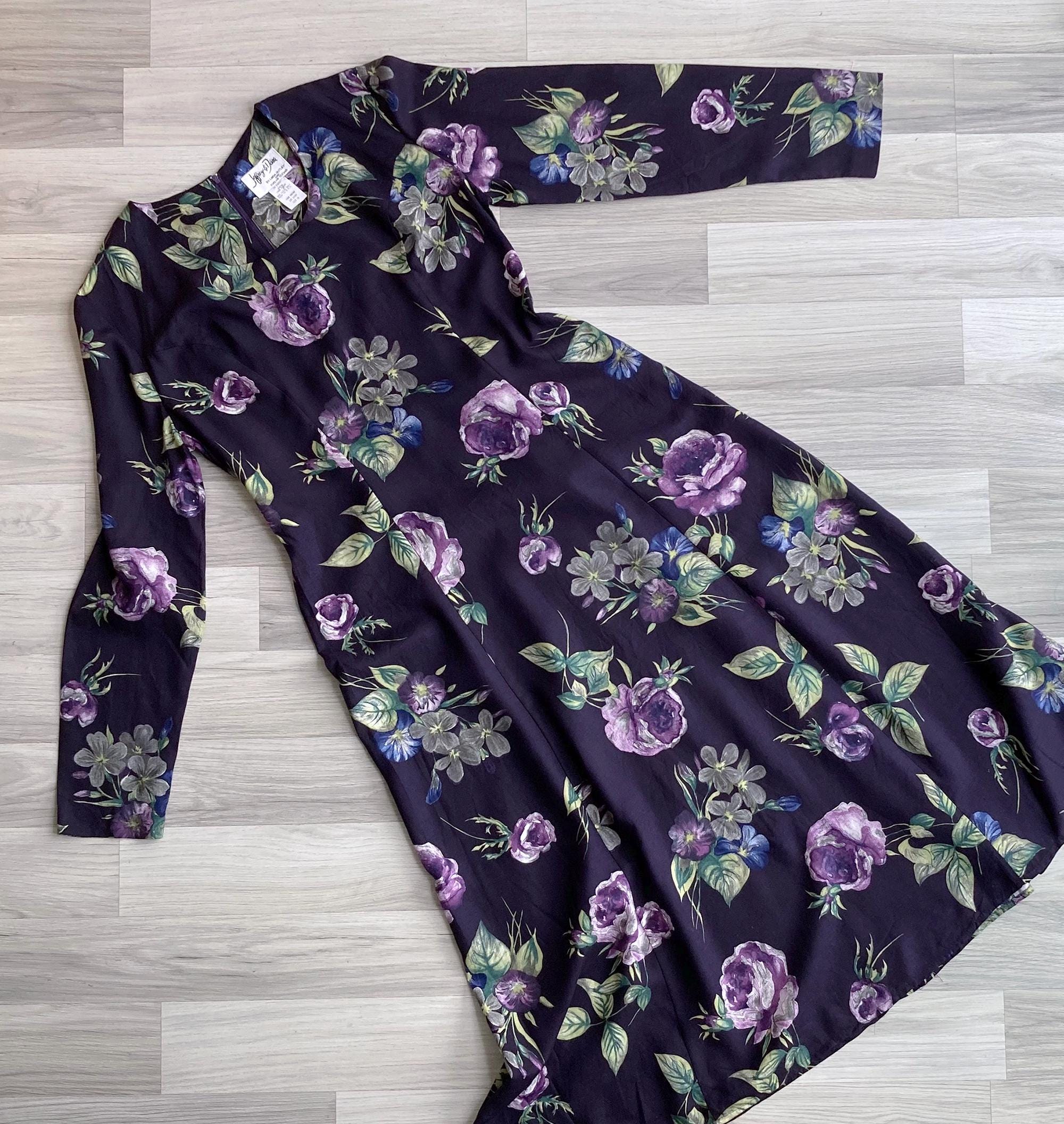 knee length dresses for ladies Gothic Moon Print Dresses Grunge Turtleneck Long Sleeve Mini Dress Fas –  Gothic Flower main image 1