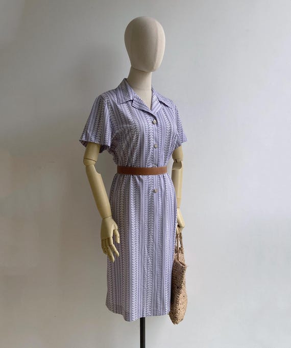 sachin and babi light blue dress I Love Orla Kiely: Orla Kiely with People Tree Spring-Summer 2015  Collaboration main image 0