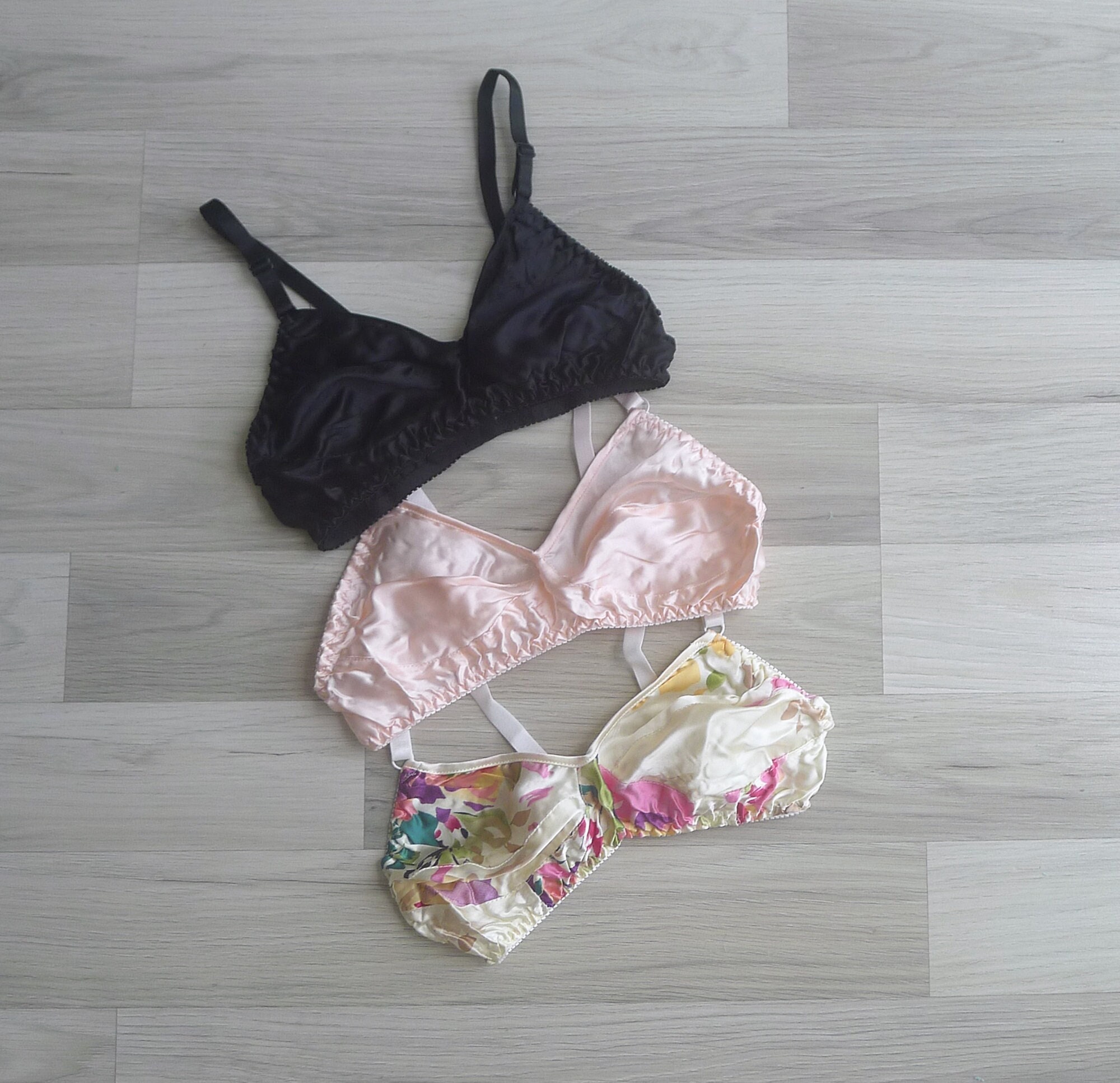 Buy Pink Floral Bralette Online In India -  India