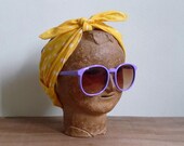 Vintage 80's Groovy Grape Oversized Purple Sunglasses