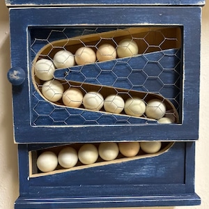 Fresh Egg Holder Counter Top Wooden Egg Storage Custom Egg Display Egg Rack