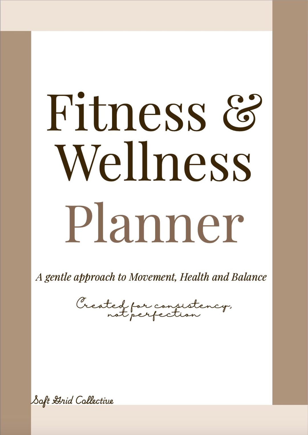 Ultimate Fitness & Wellness Planner | Printable Digital Planner ...