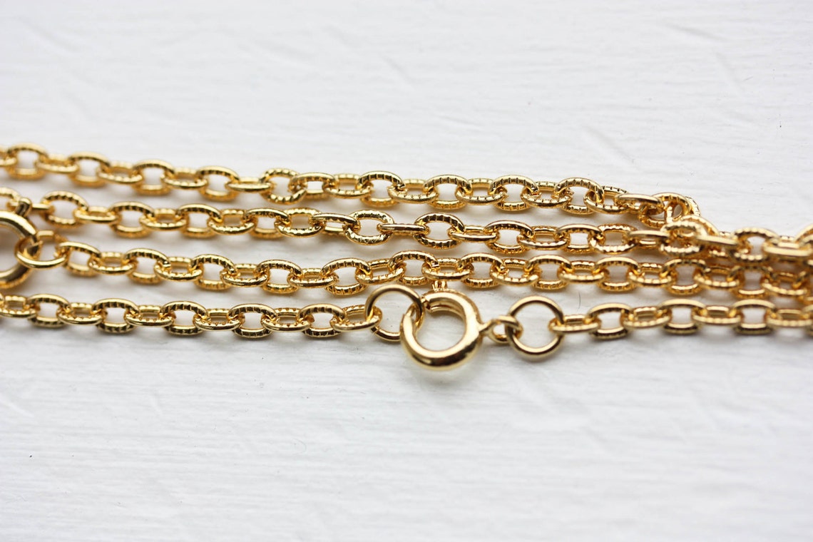 Cable Chain Gold, Gold Chain, Chain, Cable Chain, Chain Necklace, 30