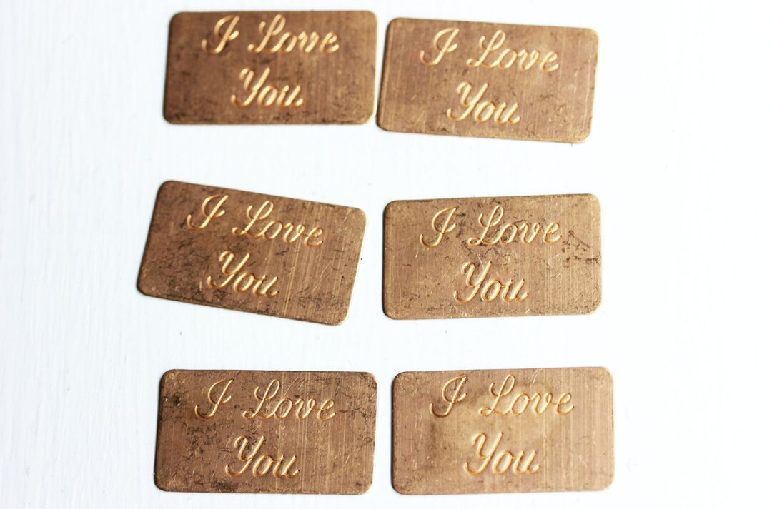“I Love You” Postcard Charm – Gold Tone Dangle Bead For Pandora, Chamilia & Snake Chain Bracelets - View #11