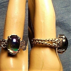 Saphiret Stone Ring - Etsy
