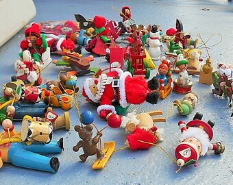 Vintage christmas ornaments | Etsy