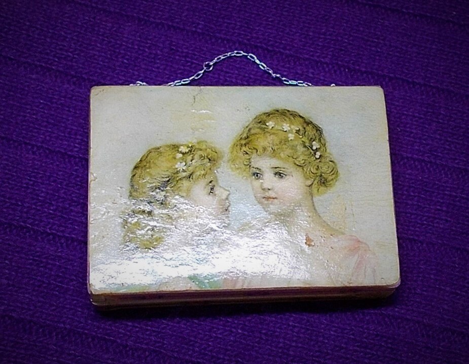 w / Kladblok potlood Voeg poeder toe 149.90 zoals het is Tassen & portemonnees Portemonnees & Geldclips Portemonnee met ketting 1920 Pretty Girls Chatelaine Dance Card Purse danskaarten geld 2-zijdige jaren 1920 goede staat 