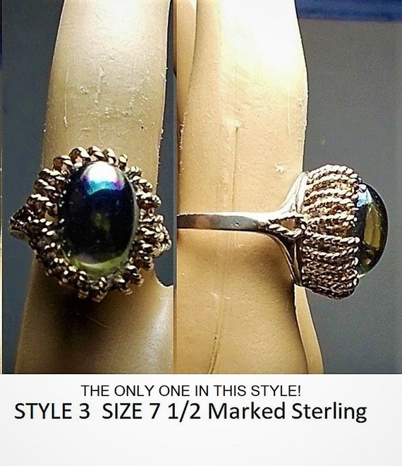 SALE 1 Antique Saphiret Ring 5 SIZES AVAILABLE , i