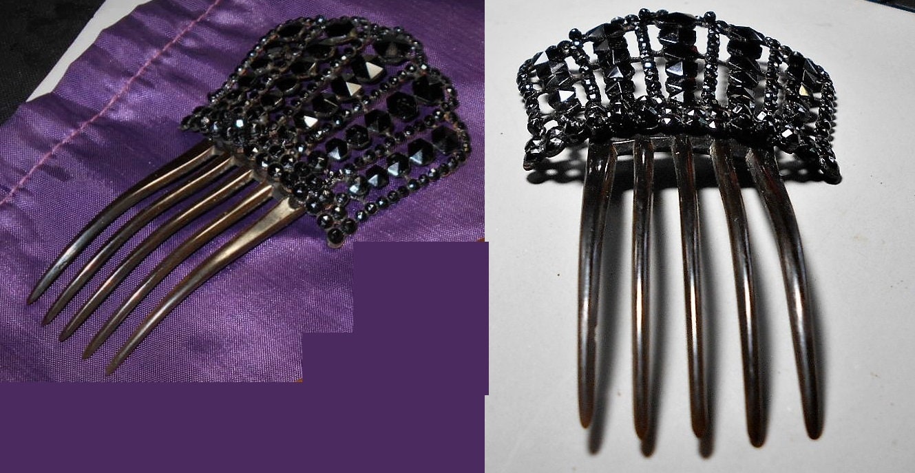 Victorian Mourning Hair Comb ? Victorian Hair Comb for sale | eBay main image 4