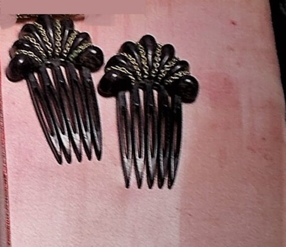 1  Miniature OR DOLL Victorian Hair Comb Antique … - image 5
