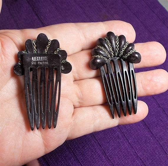 1  Miniature OR DOLL Victorian Hair Comb Antique … - image 1