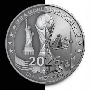 FIFA World Cup Depth Map, Fiber Laser Engraving, CNC, (PNG Digital Download)