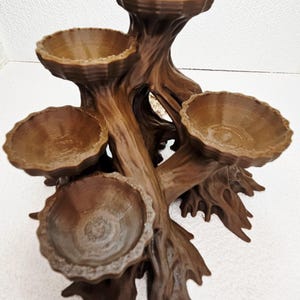 Multi Dish Elevated Food Station, Hermit Crab Feeding Platform, Crabitat Decor