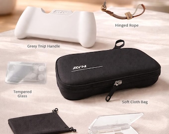 THOR Gaming Accessory Bundle, Protective TPU Case, Grip Handle, Travel Pouch Set