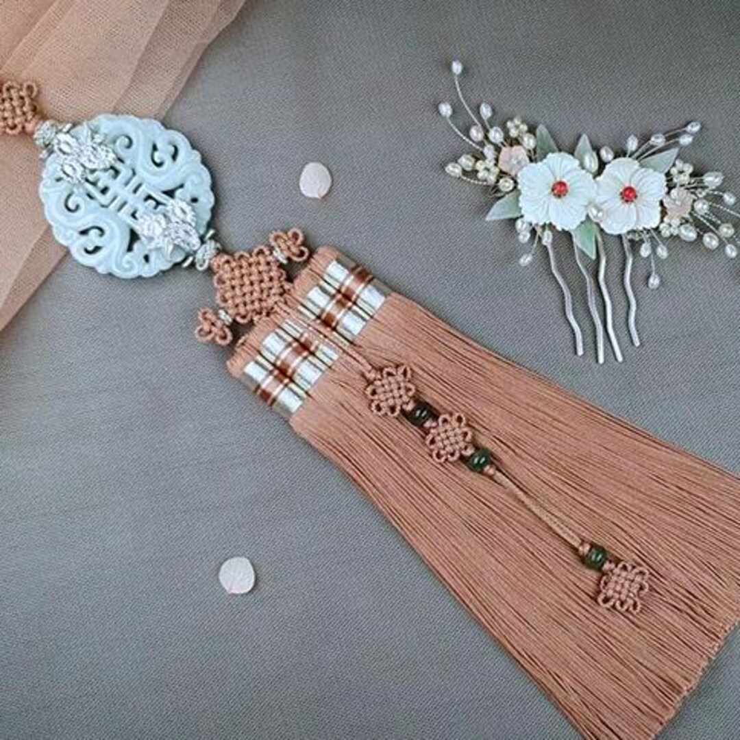 Korean Traditional Norigae, Handmade Jewelry Brooch for Clothing ...