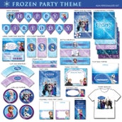 Frozen Party Decorations Frozen Party Printables Printable - Etsy