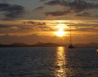 Vista Art Prints, Puget Sound and Yellowstone Photography (2 prints)