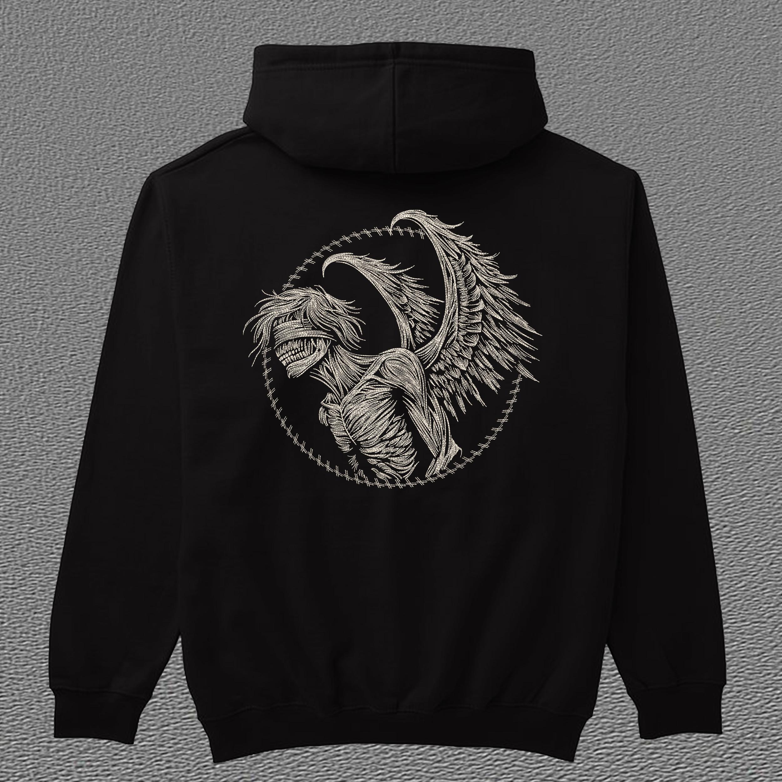 Ethereal Angel Embroidery Design. [only for Black Base] - Etsy