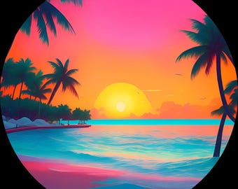 Custom Coasters - Set of 2, 4 or 8, Neoprene Sublimated Coasters