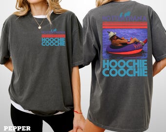 Hotter Than A Hoochie Coochie Comfort Colors T-shirt: T-shirt met countrymuziek uit de jaren 90
