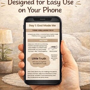 Toddler Morning Devotional | Christian Family Routine (Digital Download) image 3