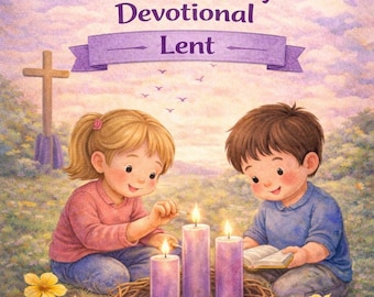Rescued by Love Toddler Lent Devotional | 7-Day Christian Faith (Digital Download)