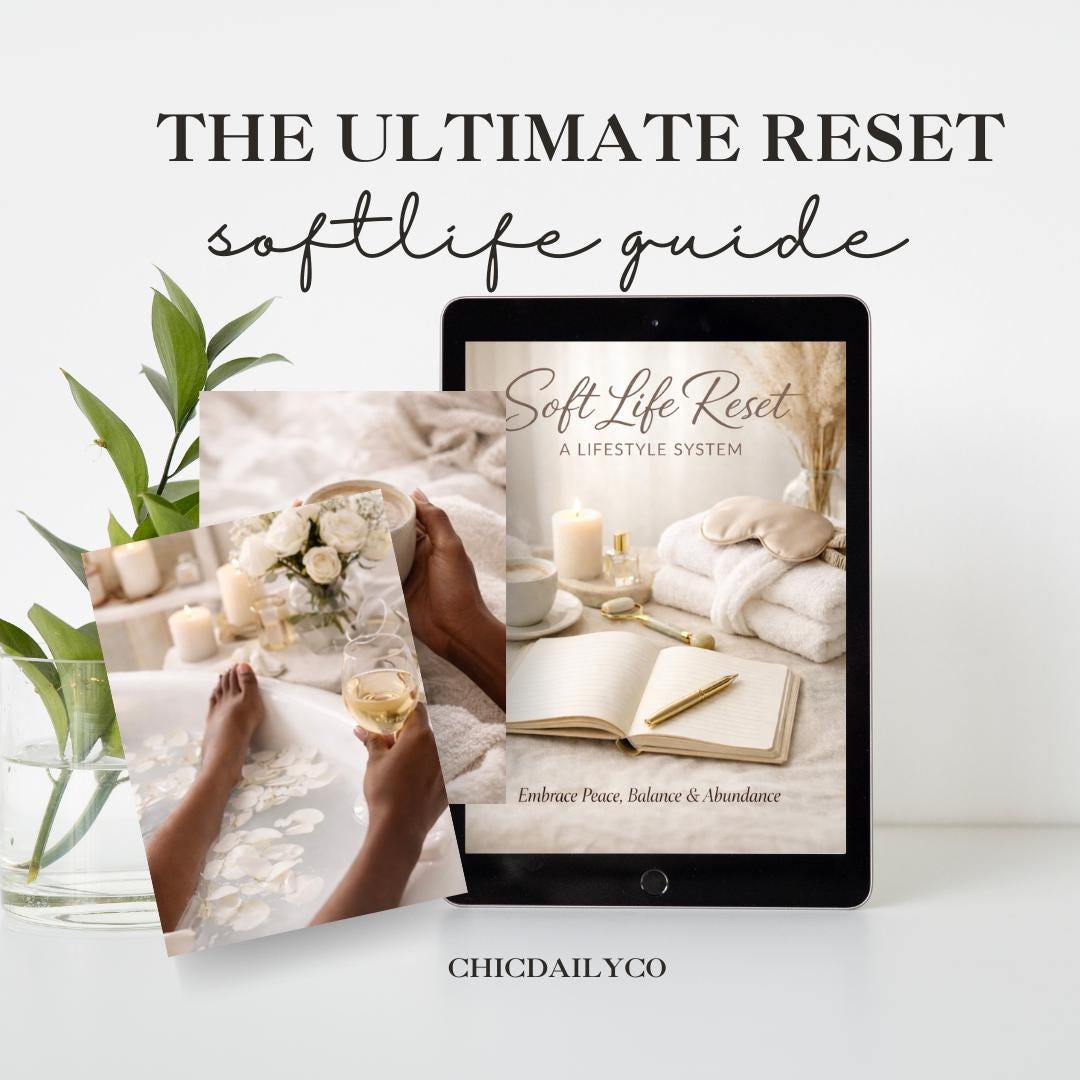 2026 Soft Life Reset System for Women | Burnout Recovery, Self-care ...