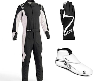 Go Kart Racing Suit | CIK/FIA Level 2 Approved Jumpsuit | Full Kit Suit