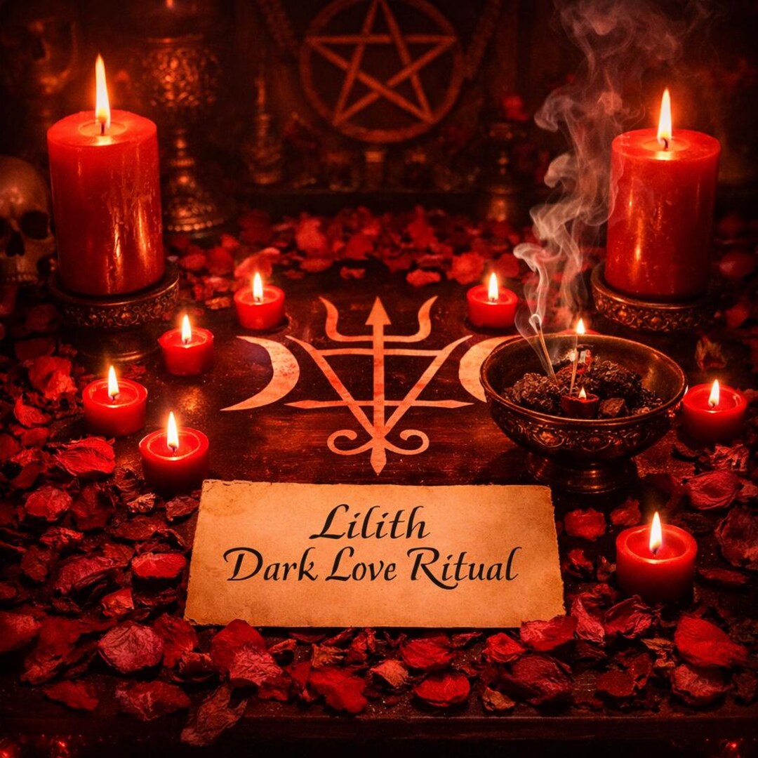The Dark Love Ritual of Queen Lilith - Etsy