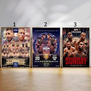 UFC Freedom 250 June 14 White House Championship Fight Event Poster