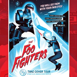 Foo Fighters – September 17, 2026 – Commonwealth Stadium, Edmonton Poster Reprint