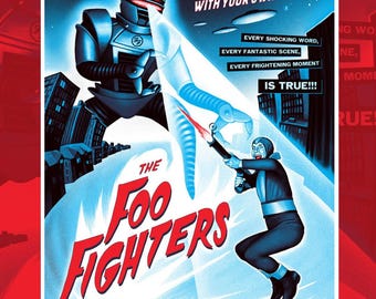 Foo Fighters – September 17, 2026 – Commonwealth Stadium, Edmonton Poster Reprint