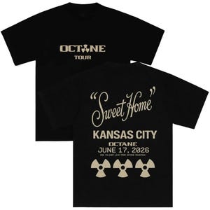 Don Toliver Merch - Octane Sweet Home KANSAS CITY On June 17, 2026 T-Shirt image 1