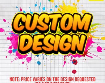 Diseño personalizado (descarga digital en formato PNG o PDF lista para imprimir en Canva)