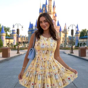 disney belle blue dress costume adults Cosplay Belle princess adult Village dress blue The Beauty and the Bea –  Mermaidcosplay main image 1