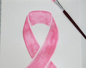 Breast Cancer Awareness Stencil - 15% proceeds donated