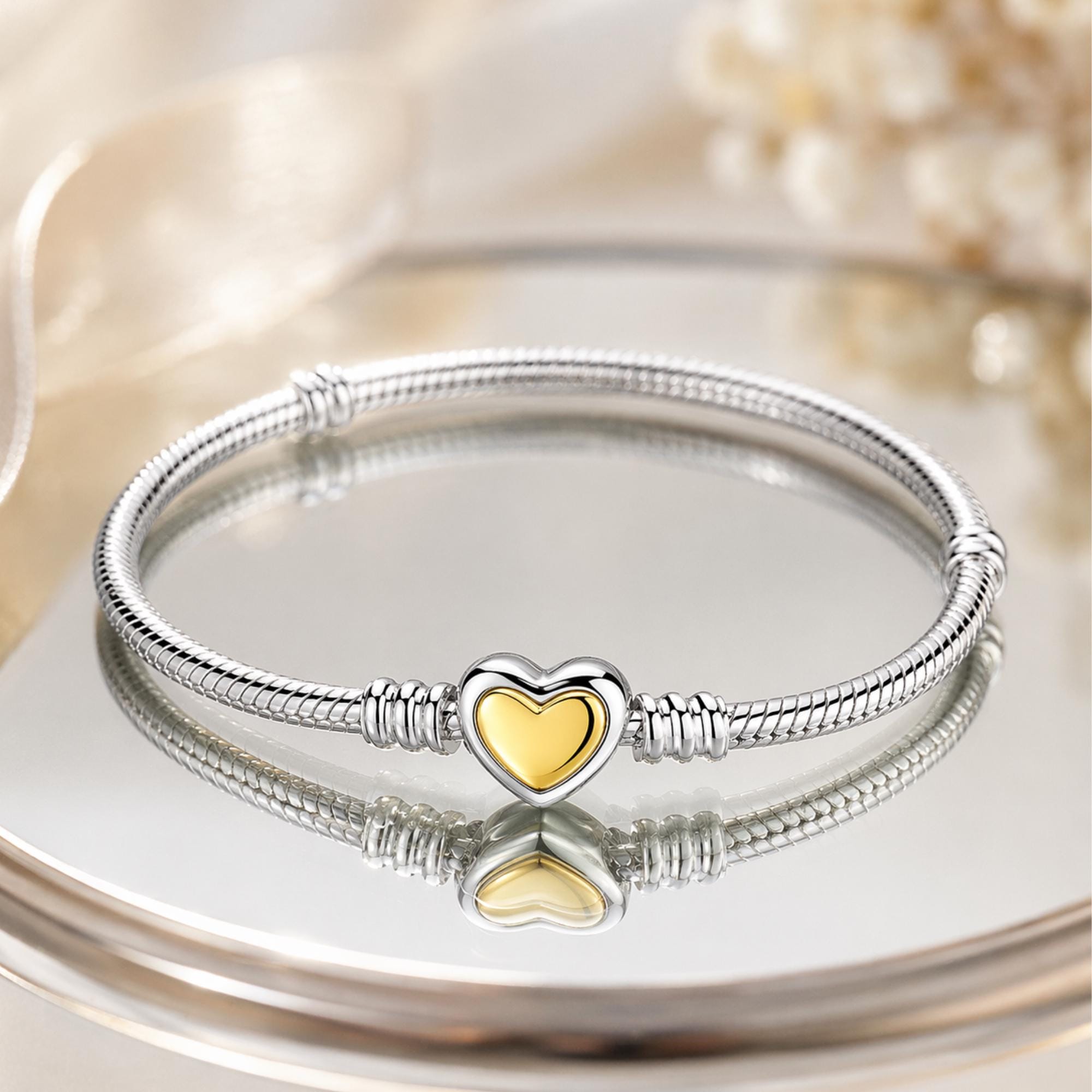 Pandora bracelet gold - Etsy 日本