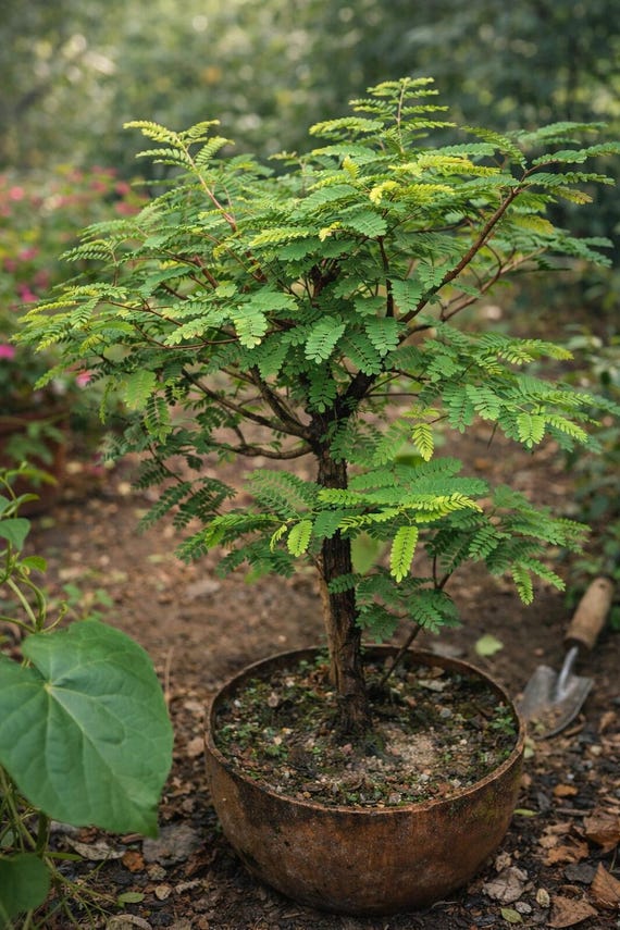 5 Tamarind Tree Seeds Tamarindus indica Tropical Fruit Plant