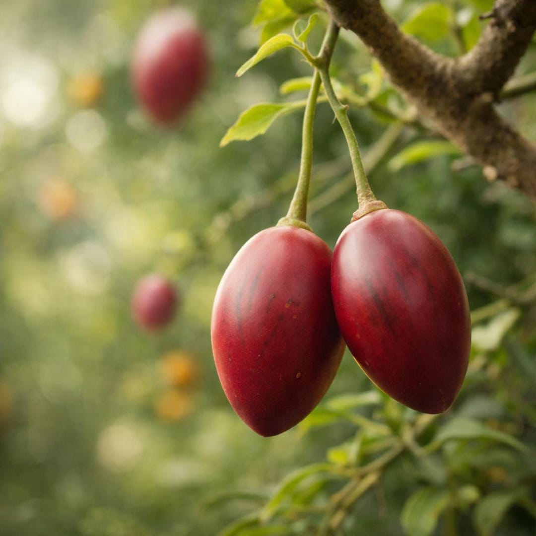 20 Tamarillo Seeds Tree Tomato Solanum Betaceum Exotic Fruit Plant - Etsy